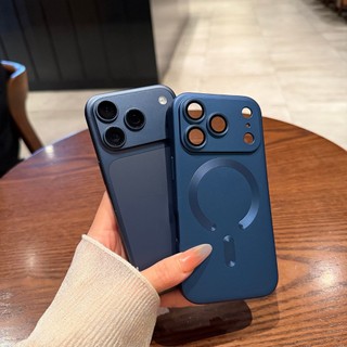 Ốp lưng iPhone silicone mềm, chống sốc, bảo vệ camera, hỗ trợ từ tính cho iPhone 11 12 13 14 15 16 17 Pro Max 17 Air