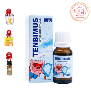 Men vi sinh 10 chủng TENBIMUS Lợi Khuẩn, Hỗ Trợ Tiêu Hóa chai 10ml
