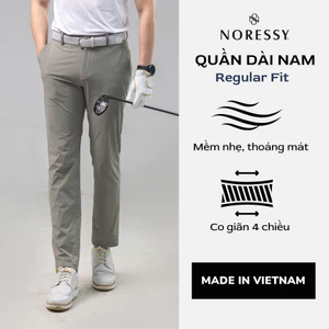 Quần Dài Nam NORESSY GOLF Thể Thao, Co Giãn Nhẹ, Lịch Lãm, Chống Tia UV - PTM0031
