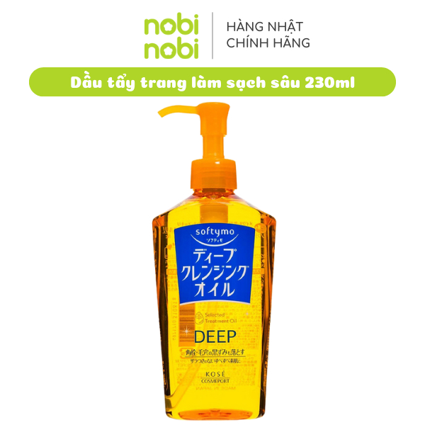 Dầu Tẩy Trang Kose Softymo Cleansing Oil Làm Sạch Da 60ml/200ml/230ml