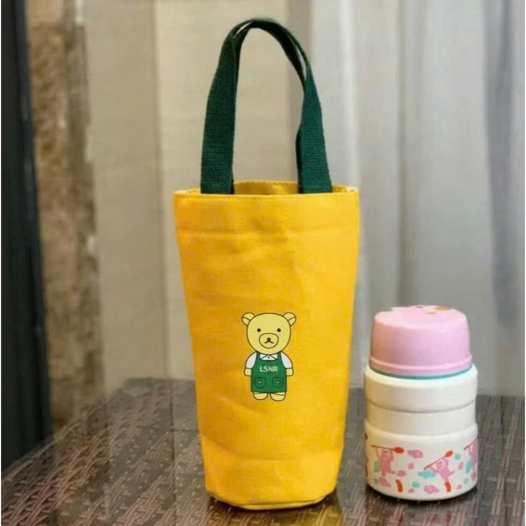 túi đựng bình giữ nhiệt vải bố chống nước nhiều mẫu | BigBuy360 - bigbuy360.vn