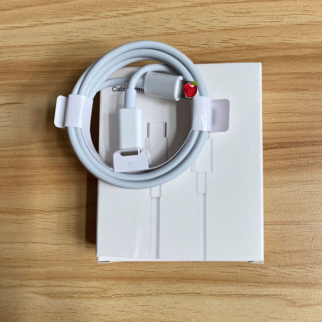 Bộ Sạc Nhanh 20W Chuẩn PD – Cổng Type-C, Kèm Cáp Light cho Ip 6 đến Ip 14 - Cáp Chống Gãy