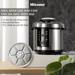 Nồi Áp Suất Điện Mitomo KB5034 - Nấu Nhanh - Hầm Mềm - Tiết Kiệm Thời Gian - Hàng Chính Hãng Bảo Hành 24 Tháng — ảnh 3