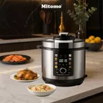 Nồi Áp Suất Điện Mitomo KB5034 - Nấu Nhanh - Hầm Mềm - Tiết Kiệm Thời Gian - Hàng Chính Hãng Bảo Hành 24 Tháng — ảnh 8