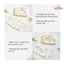 Hộp 5 Khăn Sữa Sợi Tre Organic IQKAO 4 Lớp Siêu Mềm Mịn Kháng Khuẩn Thấm Hút Tốt Không Xù Lông An Toàn Cho Bé Sơ Sinh