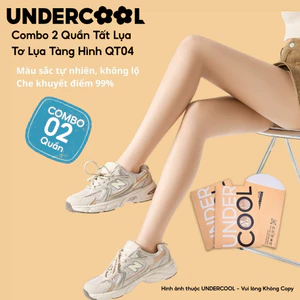 Combo 2 Quần Tất Tàng Hình Siêu Trong Suốt, Mỏng Thật Chân UNDERCOOL Che Khuyết Điểm Thon Gọn Chân Cao Cấp cb - QT04