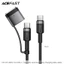 Cáp Sạc & Truyền Dữ Liệu ACEFAST C22-05 USB-C to USB-C Hợp Kim Nhôm Tích Hợp Nam Châm