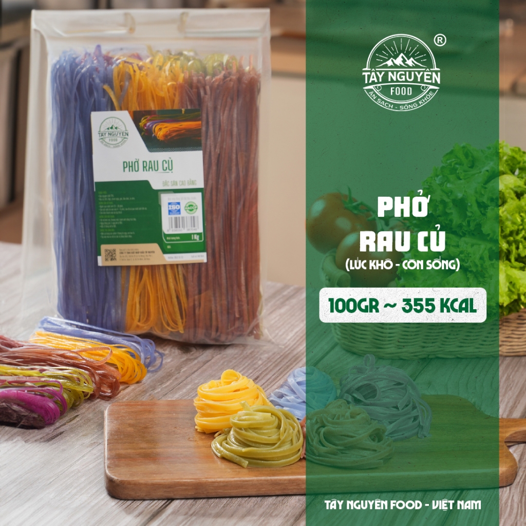 Phở rau củ Healthy Tây Nguyên Food – Việt Nam 1kg