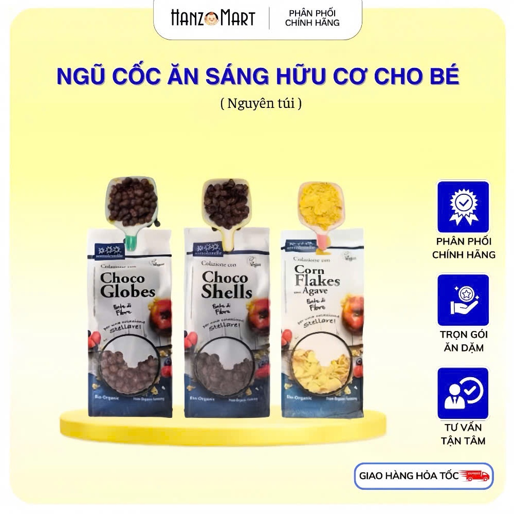 Ngũ cốc ăn sáng hữu cơ cho bé ăn dặm - hanzo2009
