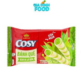 Bánh Quế Cosy 4 Vị Socola, Dâu, Lá Dứa, Xoài Xí Muội Hộp x 117.6G