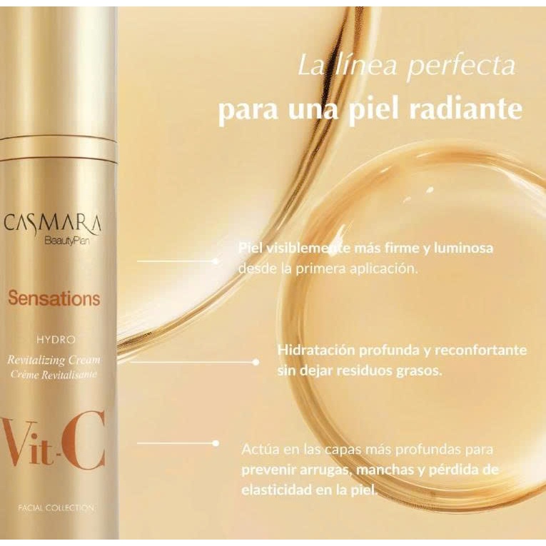 Bộ Đôi Casmara Vit-C Sensations Vitamin C | Dưỡng Sáng, Cấp Ẩm, Phục Hồi Da Xỉn Màu