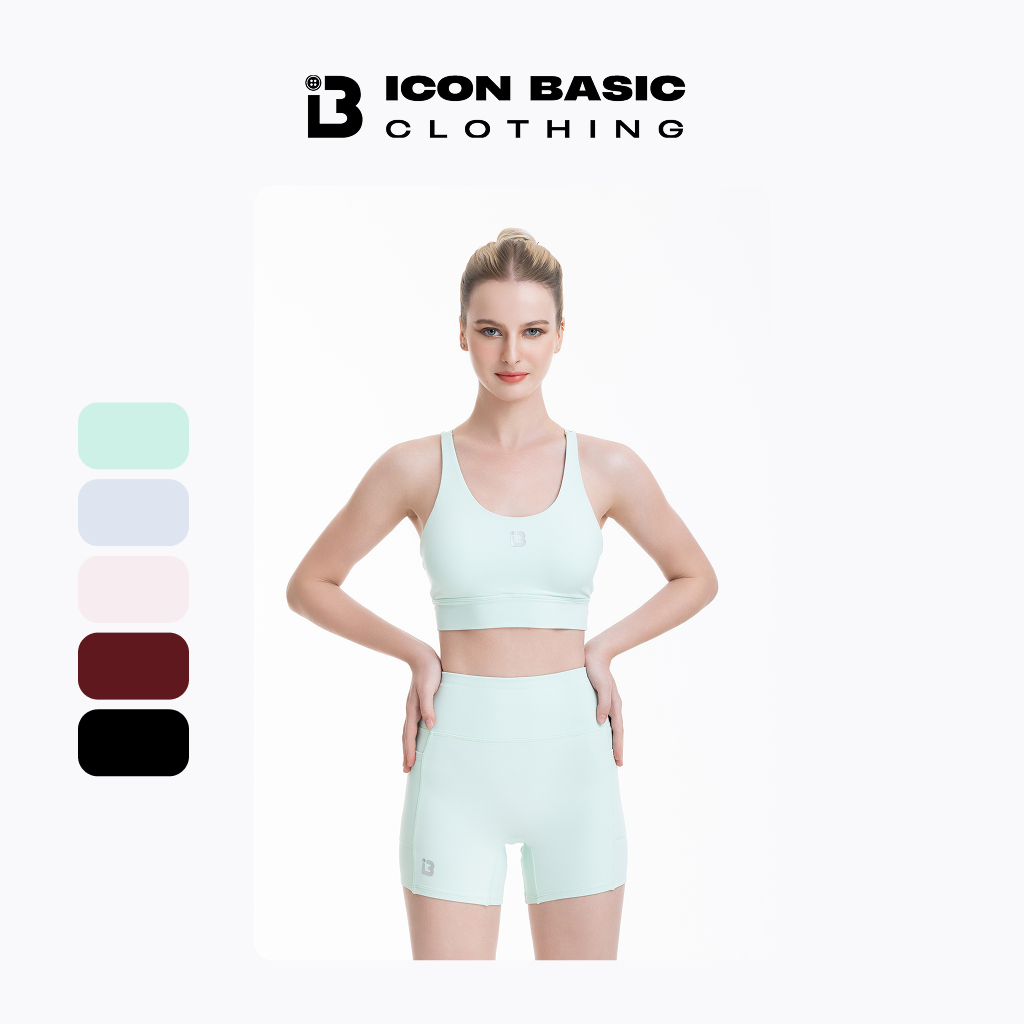 Áo Bra Thể Thao BASIC BRA mềm mại, tôn dáng - ICON BASIC