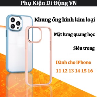op lung dien thoai don gian chong soc chong roi cho iPhone 11 12 13 14 15 16 Pro Plus Max