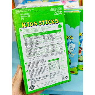 Phô Mai Que Arla Kids Sticks Vị Thơm Ngon Hộp 6 Gói Cung Cấp Protein, Canxi Cho Bé