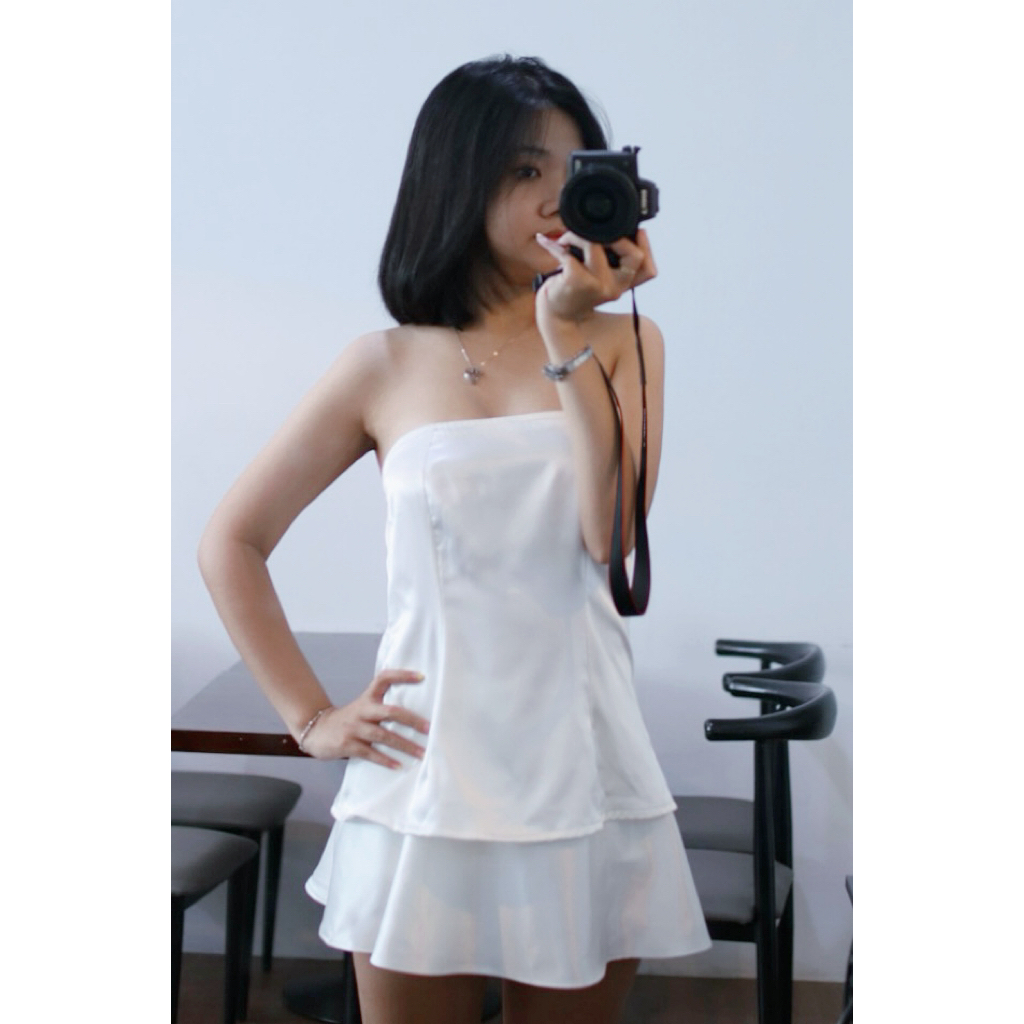 Áo ống lụa trơn viền thun (ko mút, ko dây kéo) sang trọng dành cho nữ CÓ BIG SIZE( XS - XXL)
