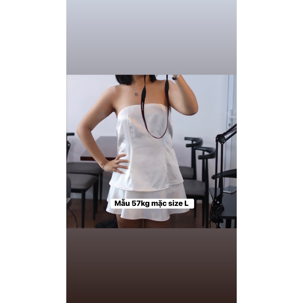 Áo ống lụa trơn viền thun (ko mút, ko dây kéo) sang trọng dành cho nữ CÓ BIG SIZE( XS - XXL)