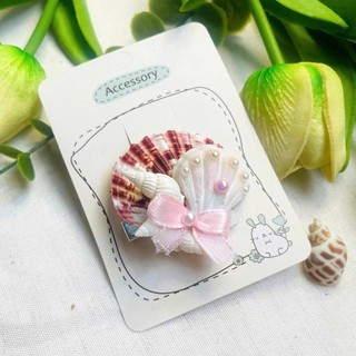 Kẹp tóc từ vỏ sò biển xinh, độc đáo cho nàng phối đồ chụp ảnh mùa hè