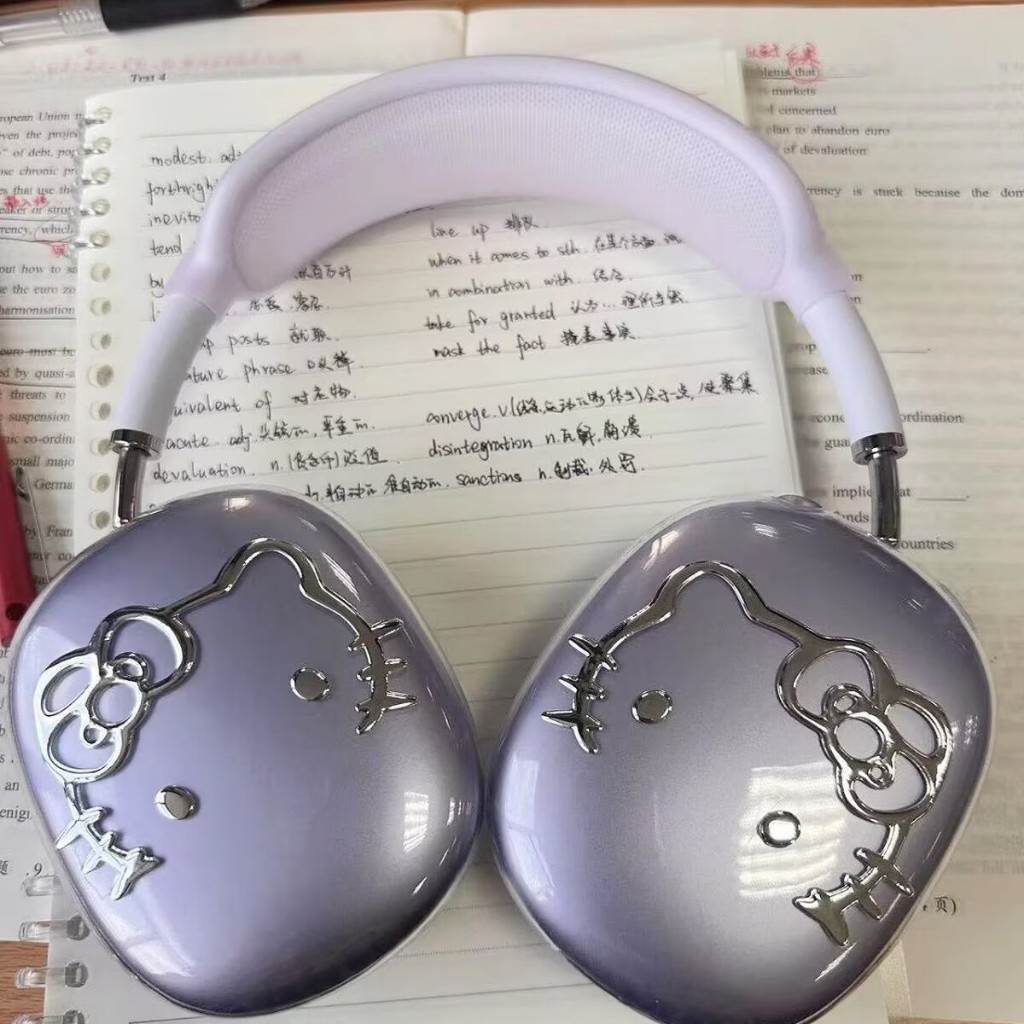 nhãn dán Hello Kitty 3D cho máy tính, tai nghe, xe điện, ô tô