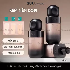 Kem Nền DOPI 35ML Dưỡng Ẩm Mỏng Nhẹ Tự Nhiên Kiềm Dầu Che Phủ Tốt Sử Dụng Cho Mọi Loại Da
