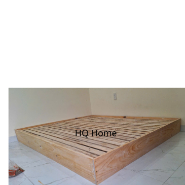 Pallet,gường cao 20cm có thành chống trôi đệm chiếu
