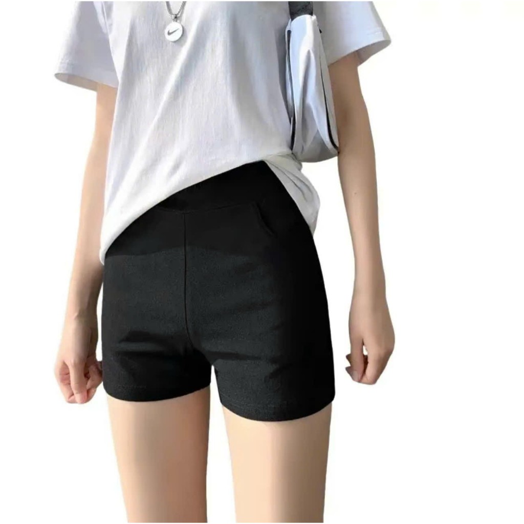 Quần Legging Đùi Biker Short Body Dáng Ôm Boxer Nhắn Phong Cách Thể Thao