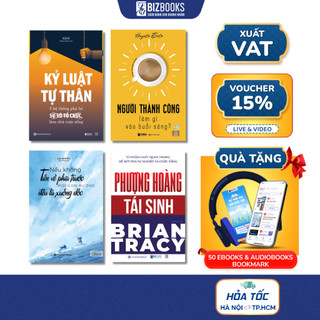 Sách Kỷ Luật Tự Thân, Người Thành Công Làm Gì Buổi Sáng, Phượng Hoàng Tái Sinh, Nếu Không Tiến Về Phía Trước (Combo