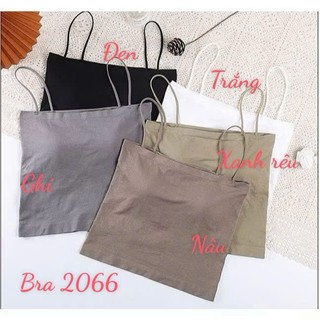 Áo Bra nữ 2 dây có đệm ngực, dáng lửng 2066 BC_CHIC LINGERIE