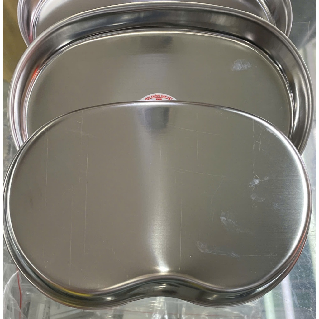 Khay Đậu Cạn 200ml, khay quả đậu chất liệu inox tốt ,chịu nhiệt,an toàn cho người sử dụng