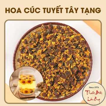 Trà hoa cúc tuyết Côn Lôn 1kg, hoa cúc Tân Cương, trà cúc Himalaya, dùng pha trà, thơm ngon - Lãn Ông