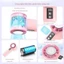 Quạt Cầm Tay Min LED Màn hình 100 Cấp Quạt Mini hiệu quả đá lạnh Quạt Turbo tốc độ cao