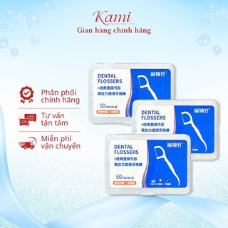 Chỉ nha khoa, tăm chỉ nha khoa BoZhen Classic hộp 50 chiếc