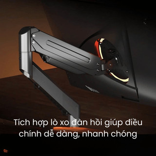 Arm Màn Hình -Giá Treo Màn Hình Máy Tính Connect, Chịu Lực Tốt 2-10kg, Thiết Kế Hiện Đại, Dễ Lắp Đặt