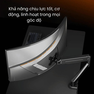Arm Màn Hình -Giá Treo Màn Hình Máy Tính Connect, Chịu Lực Tốt 2-10kg, Thiết Kế Hiện Đại, Dễ Lắp Đặt