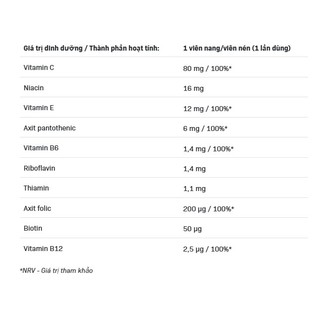 SFD - Viên uống Vitamin B complex - 90 viên