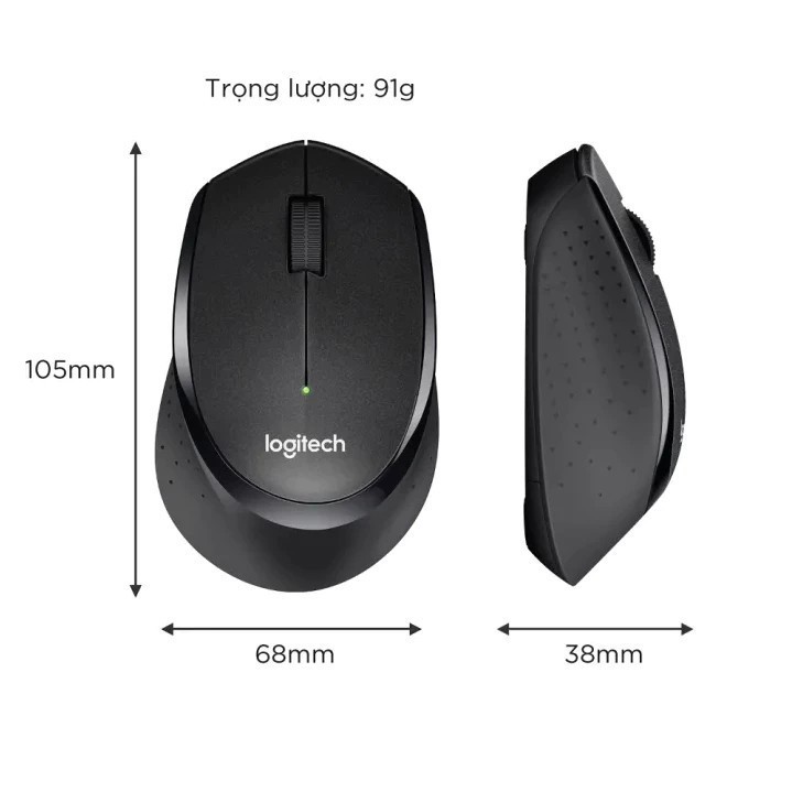 🔥 Chuột Logitech M330 - Bấm cả ngày vẫn không mỏi.