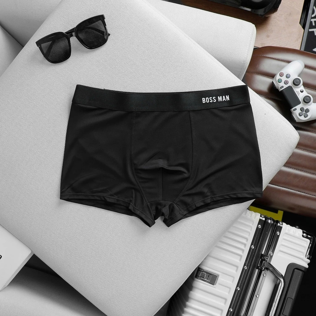 [Peinn] Quần Boxer Nam Cao Cấp Set 5 Quần, Thun Lạnh Co Dãn 4 Chiều, Thấm Hút Mồ Hôi, Mỏng Nhẹ Thoải mái BM01