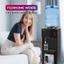 Cây nước nóng lạnh 3 vòi Fujihome Nhập Khẩu, Máy nước uống bình lọc nước nóng lạnh an toàn tiết kiệm điện chính hãng