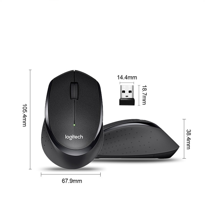 Chuột Không Dây Logitech M330 Silent Plus – Êm Tuyệt Đỉnh, Chuẩn Văn Phòng Cao Cấp!
