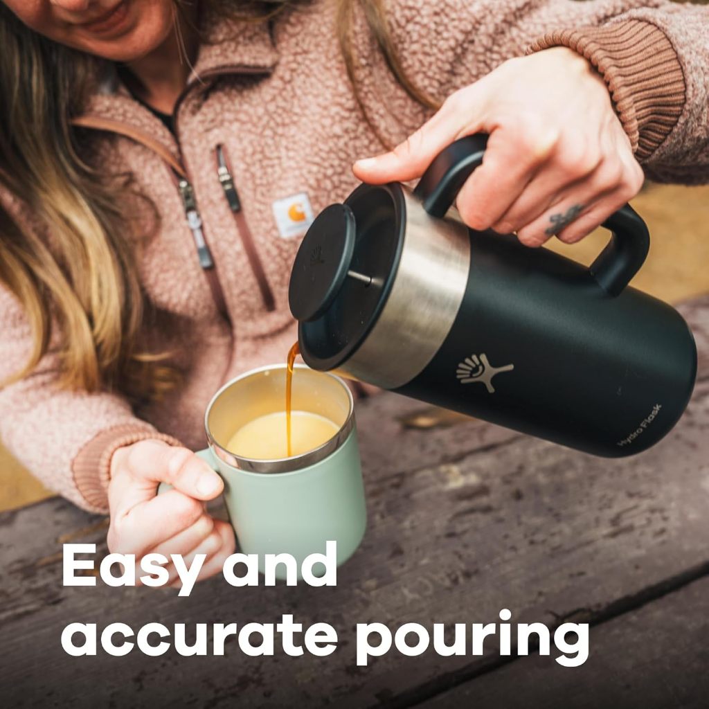 Bình pha cà phê giữ nhiệt Hydro Flask 946ml French Press Birch 32 oz chính hãng, giữ nguyên hương vị