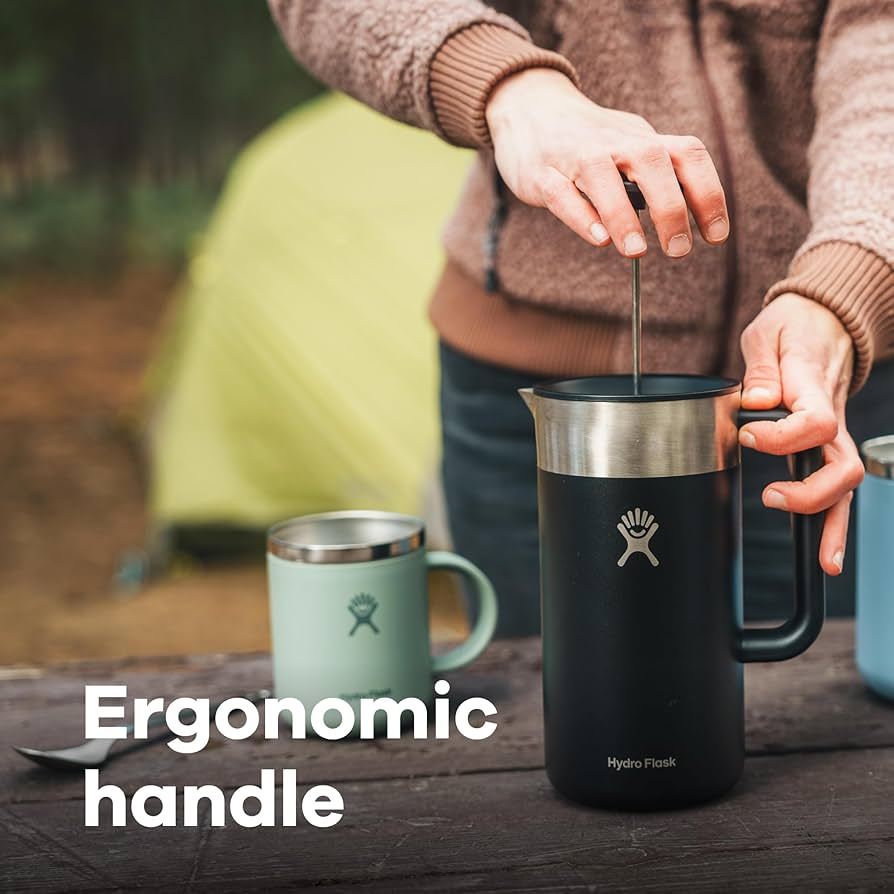 Bình pha cà phê giữ nhiệt Hydro Flask 946ml French Press Birch 32 oz chính hãng, giữ nguyên hương vị