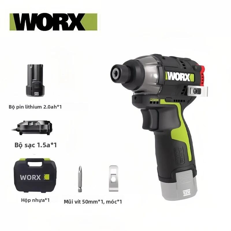 Máy Chuyên Vít Pin Worx WU132X Chính Hãng