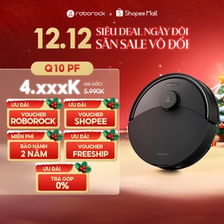 Roborock Q10 PF robot lau hút bụi | Lực hút 10.000 pa | Bảo hành 24 tháng | Phiên bản Quốc Tế