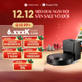 Roborock Q10 PF+ robot hút bụi lau nhà | Lực hút 10.000 Pa | Bảo hành 2 năm