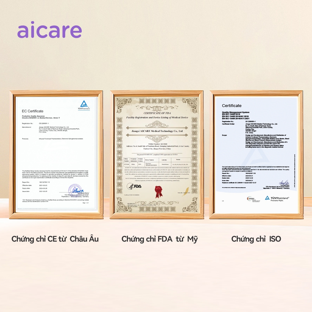 Máy Đo Huyết Áp Bắp Tay Tự Động Chính Hãng AICARE X1, Giọng Nói Tiếng Việt Dễ Sử Dụng Tại Nhà | BigBuy360 - bigbuy360.vn