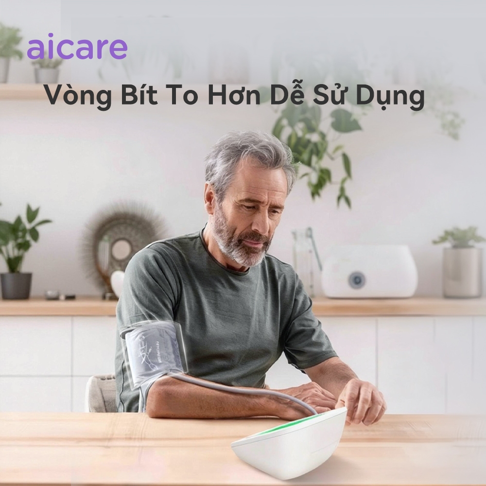 Máy Đo Huyết Áp Bắp Tay Tự Động Chính Hãng AICARE X1, Giọng Nói Tiếng Việt Dễ Sử Dụng Tại Nhà | BigBuy360 - bigbuy360.vn
