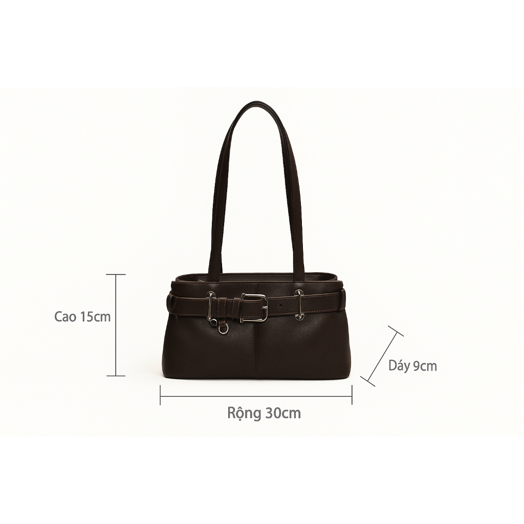 XBREAK Túi Đeo Chéo Nữ Kiểu Hàn Có Khóa -phối belt， Đa Năng Đeo Vai/Chéo, Thiết Kế Trendy, Chất Liệu Cao Cấp