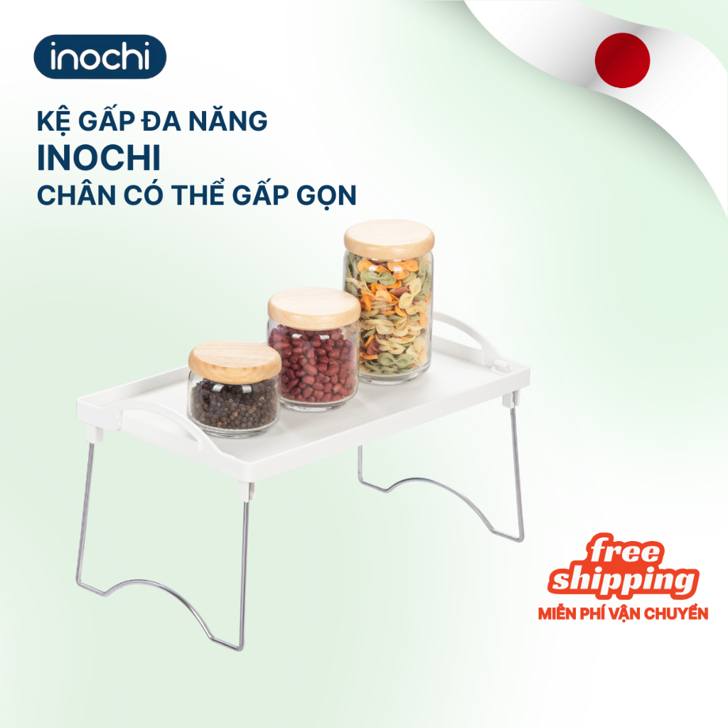 Kệ GẤP Tokyo inochi đa năng gấp gọn nhà bếp phòng ăn Bàn gấp