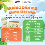 (4A) [TẶNG XE ĐẠP 3 BÁNH CÓ GIỎ +KỆ 3 TẦNG] Combo 4 Bịch Tã/ Bỉm AMOR NATURAL VIỆT NAM Mỏng Nhẹ, Đủ Size NB68 - 4XL34 — ảnh 3