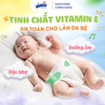 (4A) [TẶNG XE ĐẠP 3 BÁNH CÓ GIỎ +KỆ 3 TẦNG] Combo 4 Bịch Tã/ Bỉm AMOR NATURAL VIỆT NAM Mỏng Nhẹ, Đủ Size NB68 - 4XL34 — ảnh 6