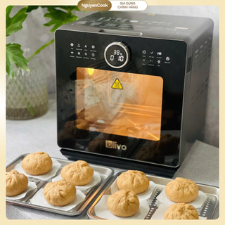 [Tặng Chảo] Nồi Chiên Hấp Đa Năng OLIVO SF16 PRO 16L – 70 Chế Độ, , Lòng Inox 304 NGUYENCOOK